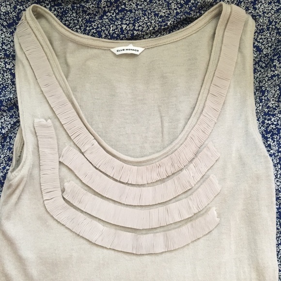 Club Monaco sleeveless top - Picture 2 of 4